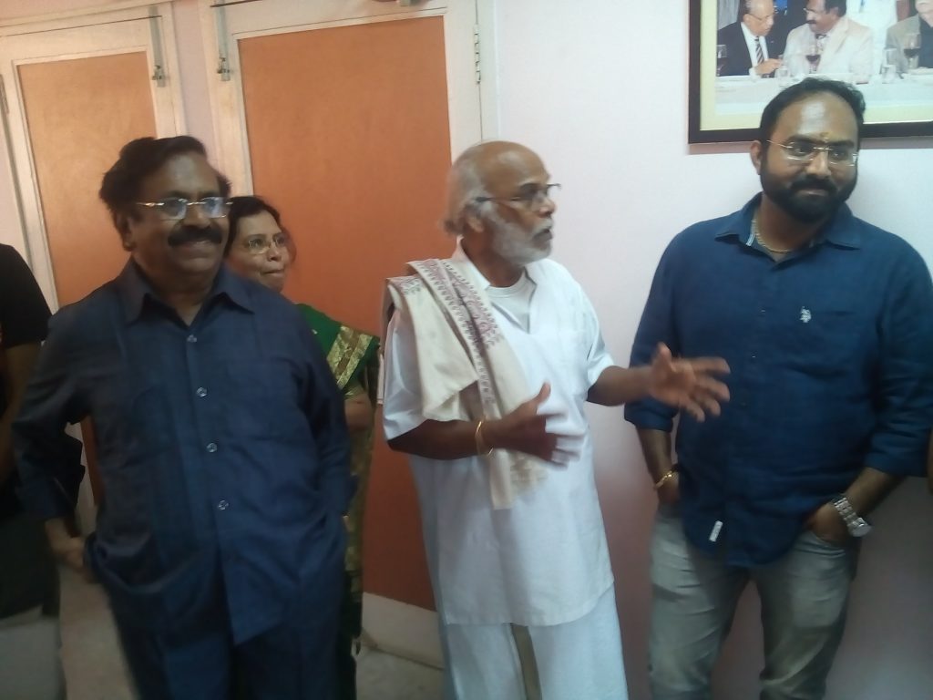 ரி யூனியன் தமிழ் அறிஞர்களுடனான கலந்தாய்வு