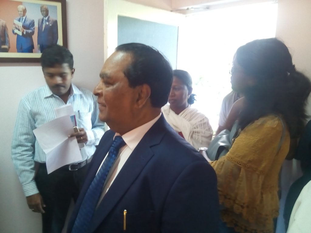 ரி யூனியன் தமிழ் அறிஞர்களுடனான கலந்தாய்வு