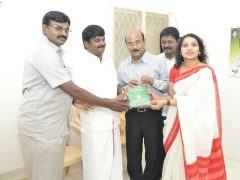 அமைச்சர் விஜயபாஸ்கருடன் குறள்மலை கலந்தாய்வு