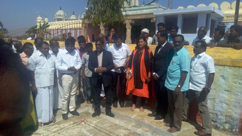 His Excellency Mauritius Vice President Vaiyaapuri at KURALMALAI